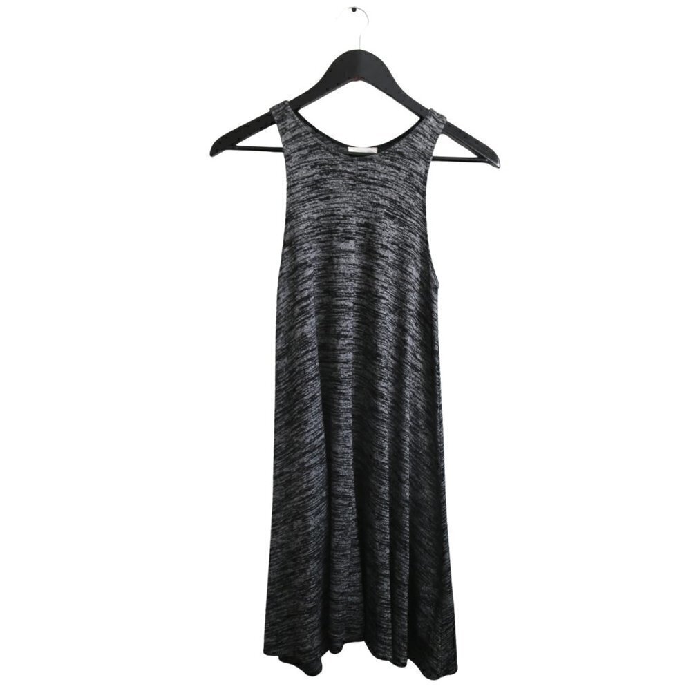 Wilfred Free Aritzia Rosa Sleeveless Swing Marled Knit Dress Grey